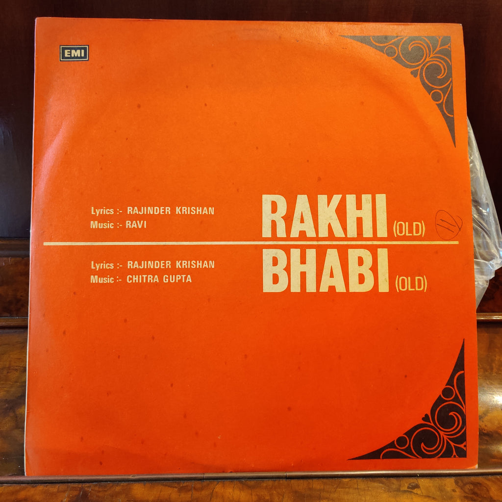 Rajinder Krishan, Ravi / Chitra Gupta – Rakhi (Old) / Bhabi (Old) (Used Vinyl - VG+) MT