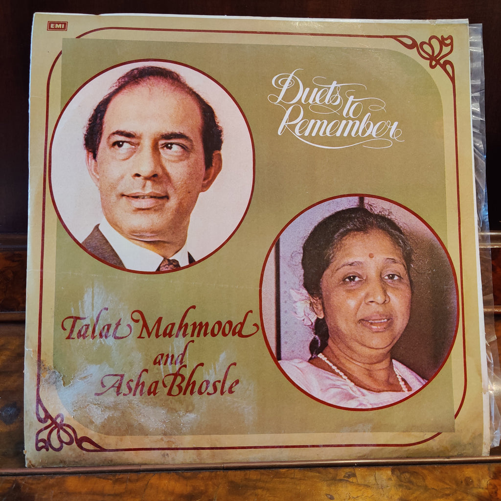 Talat Mahmood And Asha Bhosle – Duets To Remember (Used Vinyl - VG+) MT
