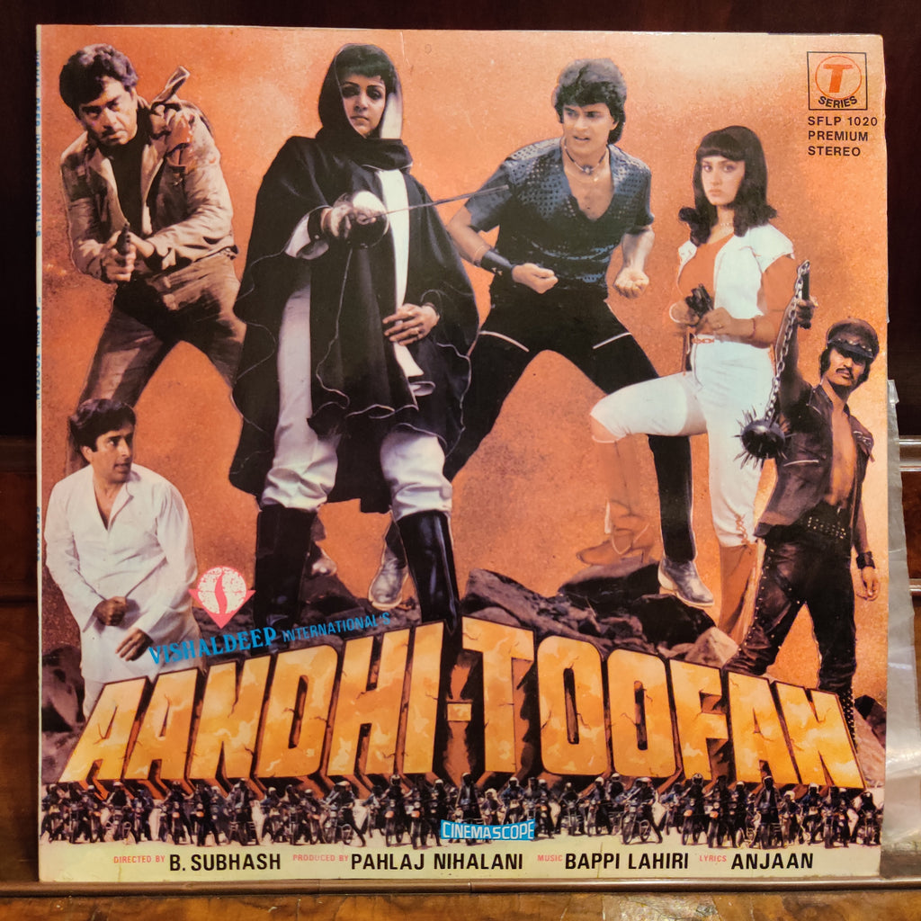 Bappi Lahiri, Anjaan – Aandhi-Toofan (Used Vinyl - G) MT