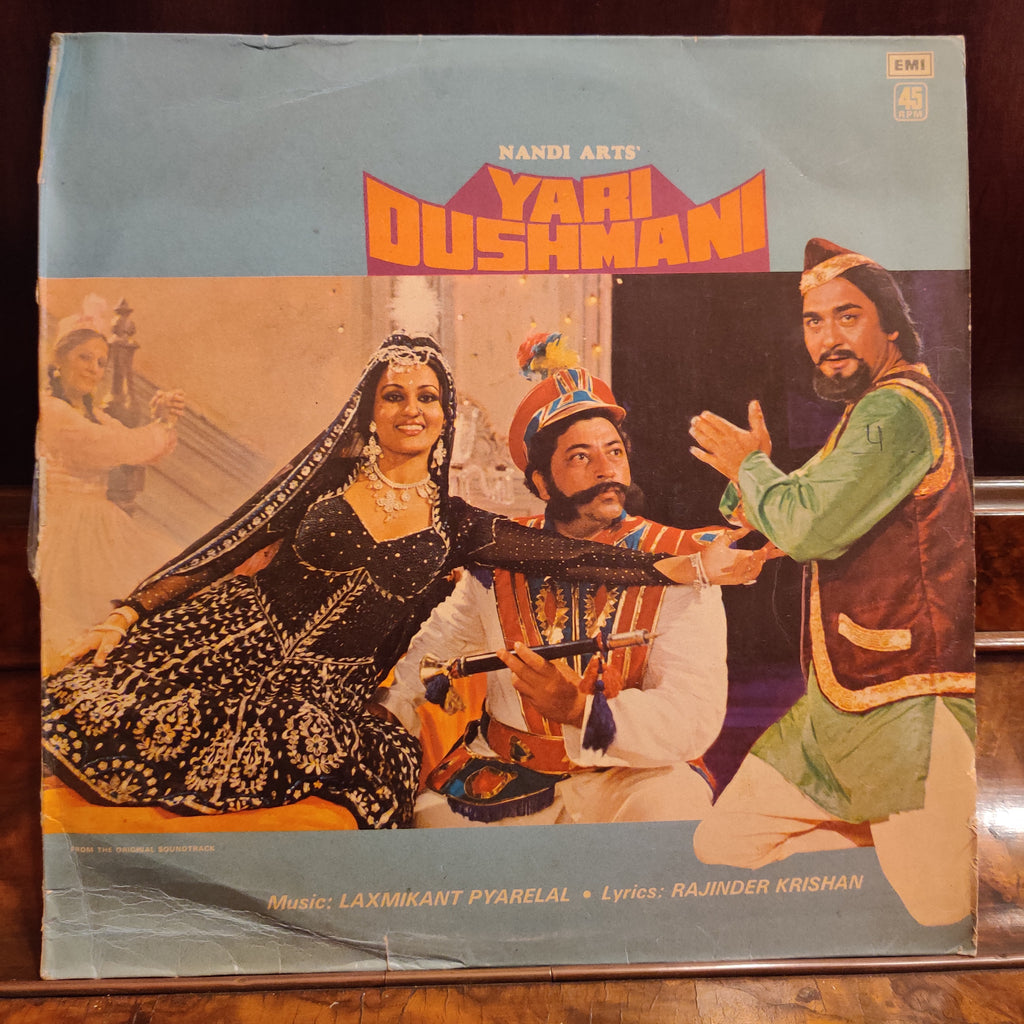 Laxmikant Pyarelal • Rajinder Krishan – Yari Dushmani (Used Vinyl - VG) MT