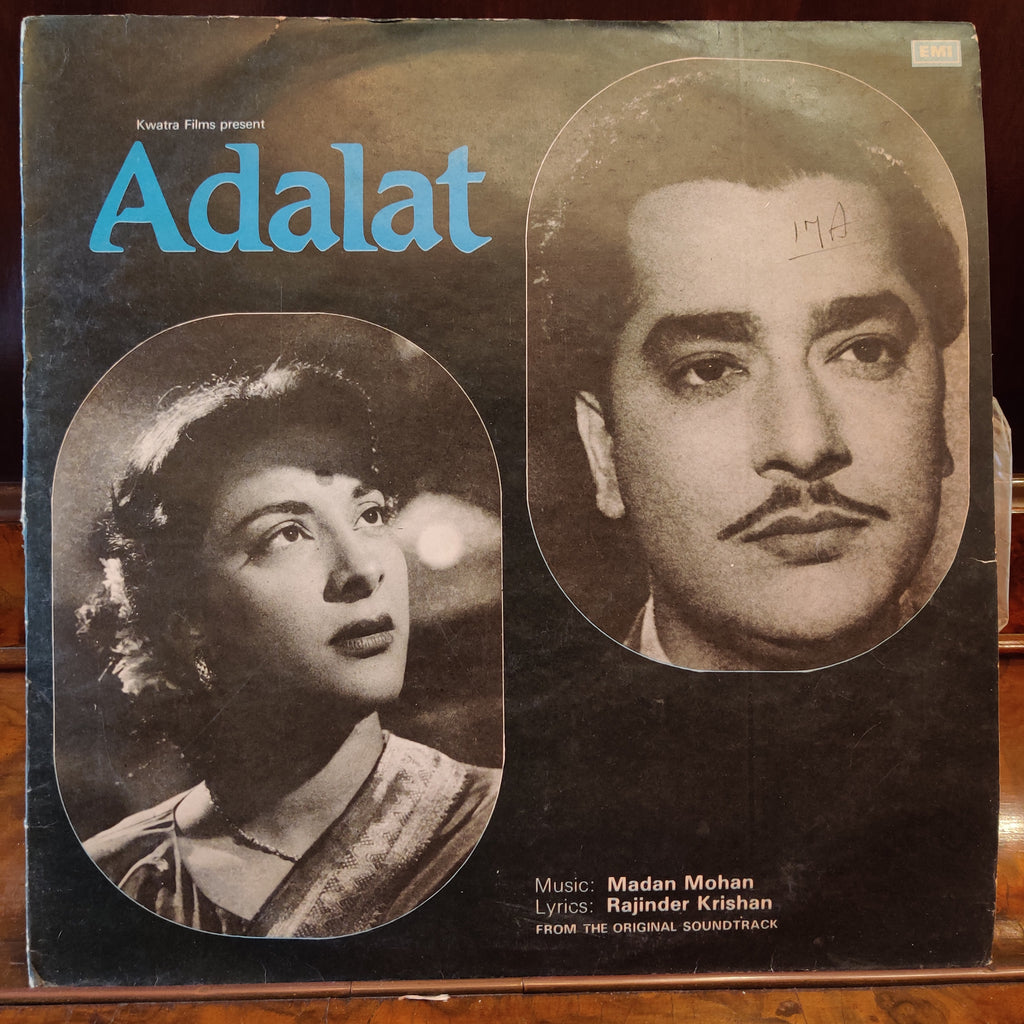 Madan Mohan, Rajinder Krishan – Adalat (Used Vinyl - VG) MT