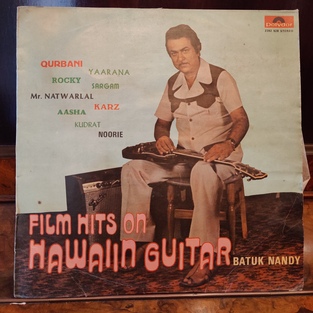 Batuk Nandy – Film Hits On Hawaiin Guitar (Used Vinyl - VG) MT