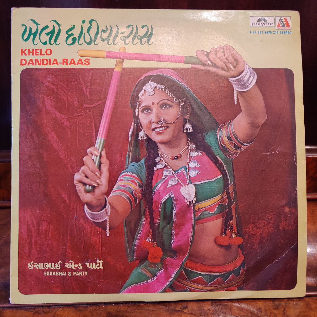 Essabhai & Party – Khelo Dandia - Raas (Used Vinyl - G) MT