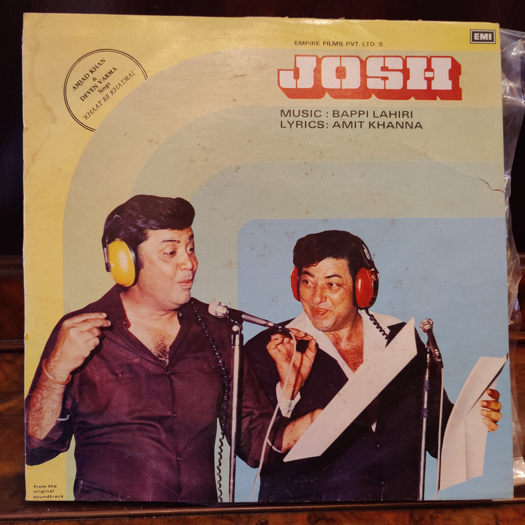 Bappi Lahiri – Josh (Used Vinyl - VG+) MT