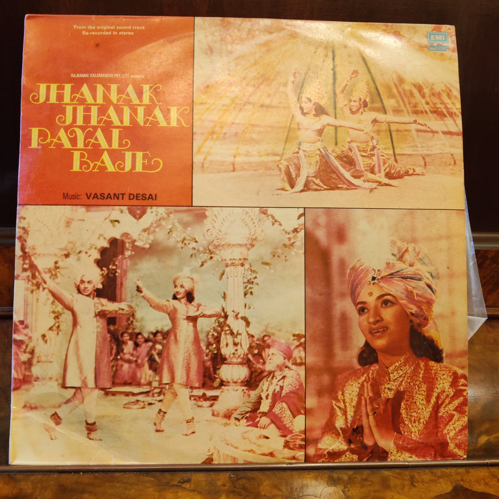 Vasant Desai – Jhanak Jhanak Payal Baje (Used Vinyl - VG) MT