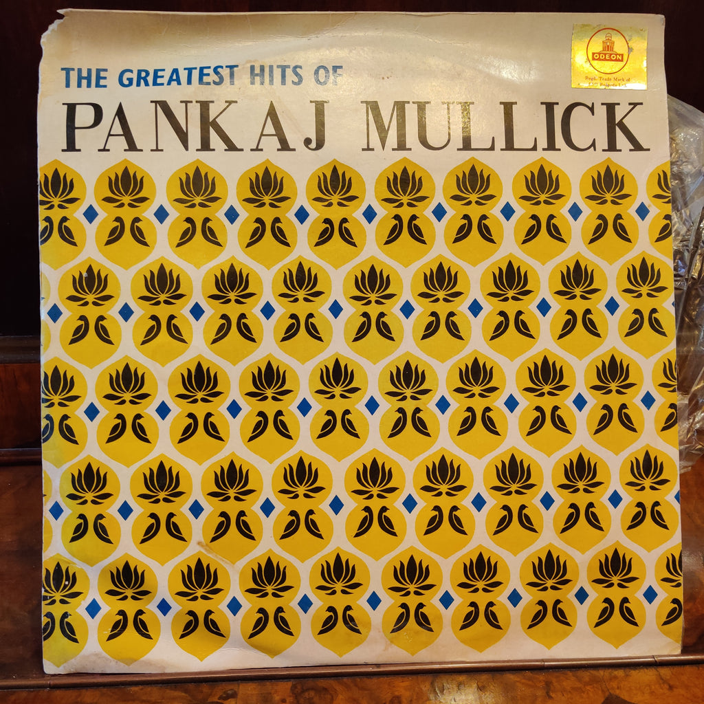 Pankaj Mullick – The Greatest Hits Of Pankaj Mullick (Used Vinyl - VG) MT