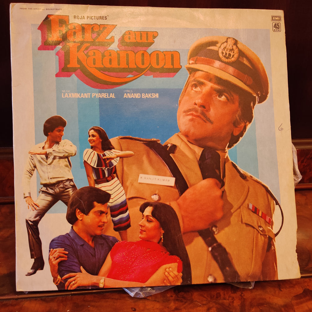 Laxmikant Pyarelal, Anand Bakshi – Farz Aur Kaanoon (Used Vinyl - VG) MT