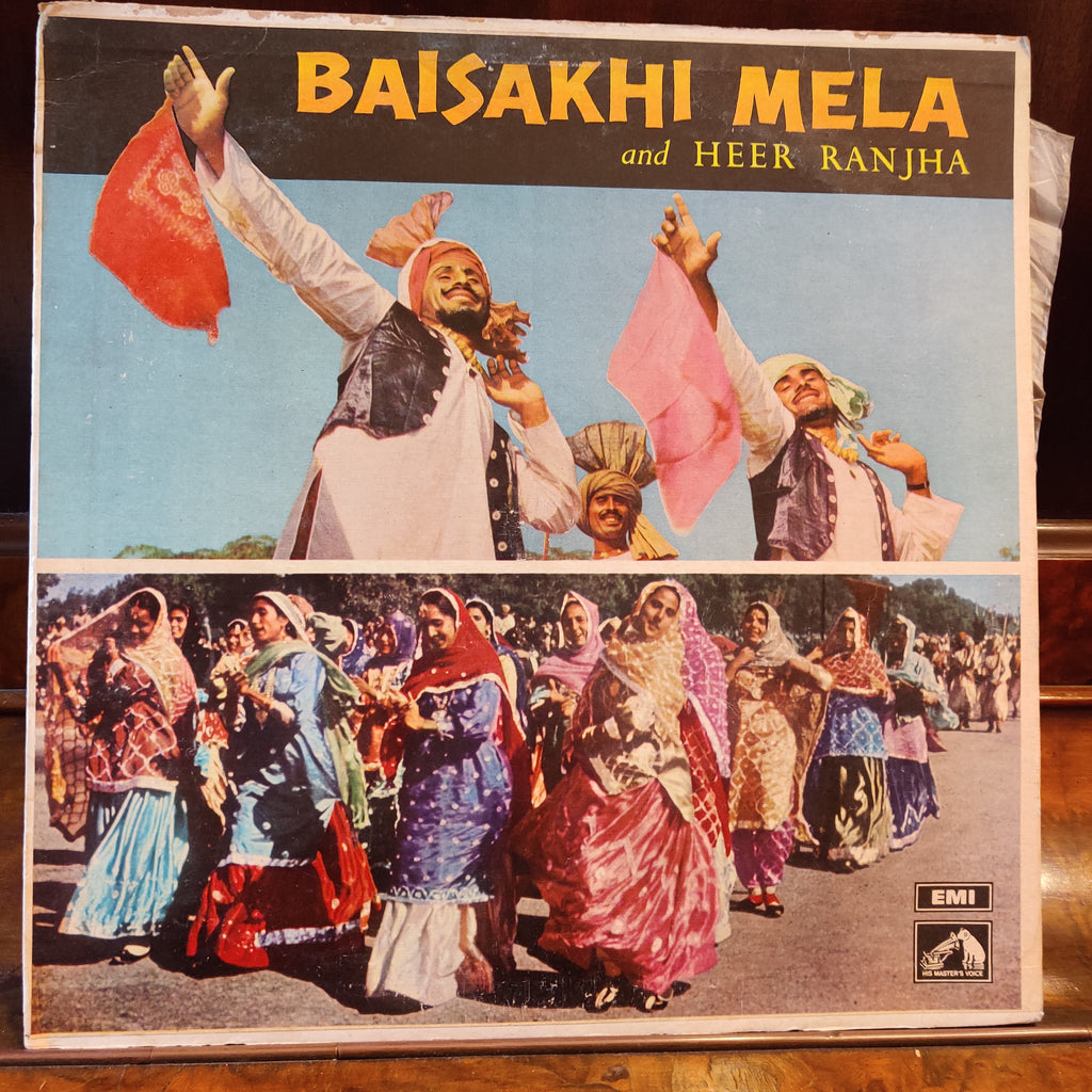 Narinder Biba, Fakir Singh Fakir, Ranbir Singh Rana & Mohini Narula – Baisakhi Mela and Heer Ranjha (Used Vinyl - G) MT