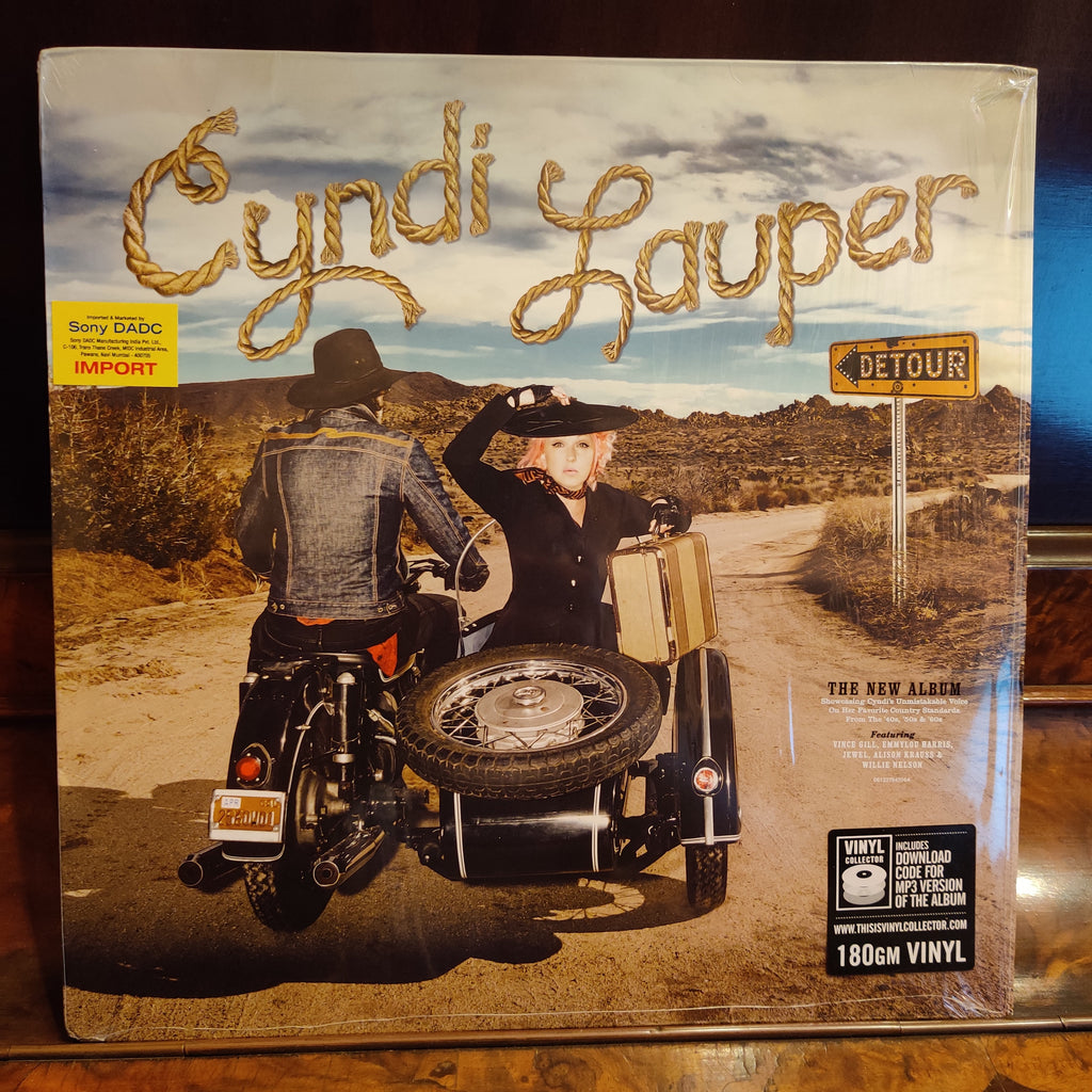 Cyndi Lauper – Detour (Used Vinyl - NM) TRC