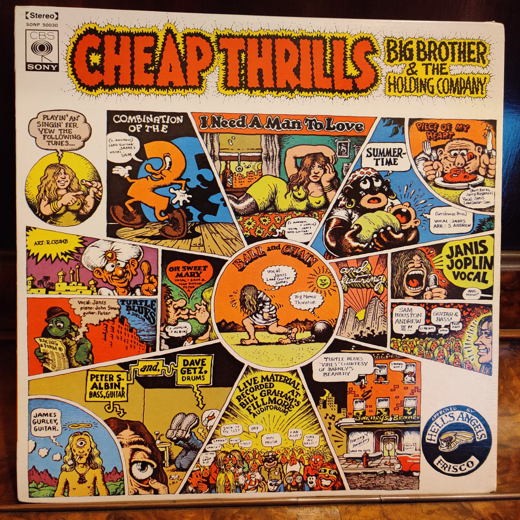 Big Brother & The Holding Company – Cheap Thrills (Used Vinyl - VG+) TRC