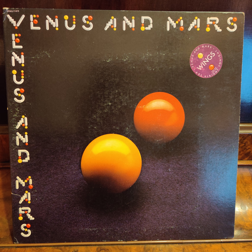 Wings – Venus And Mars (Used Vinyl - VG) TRC