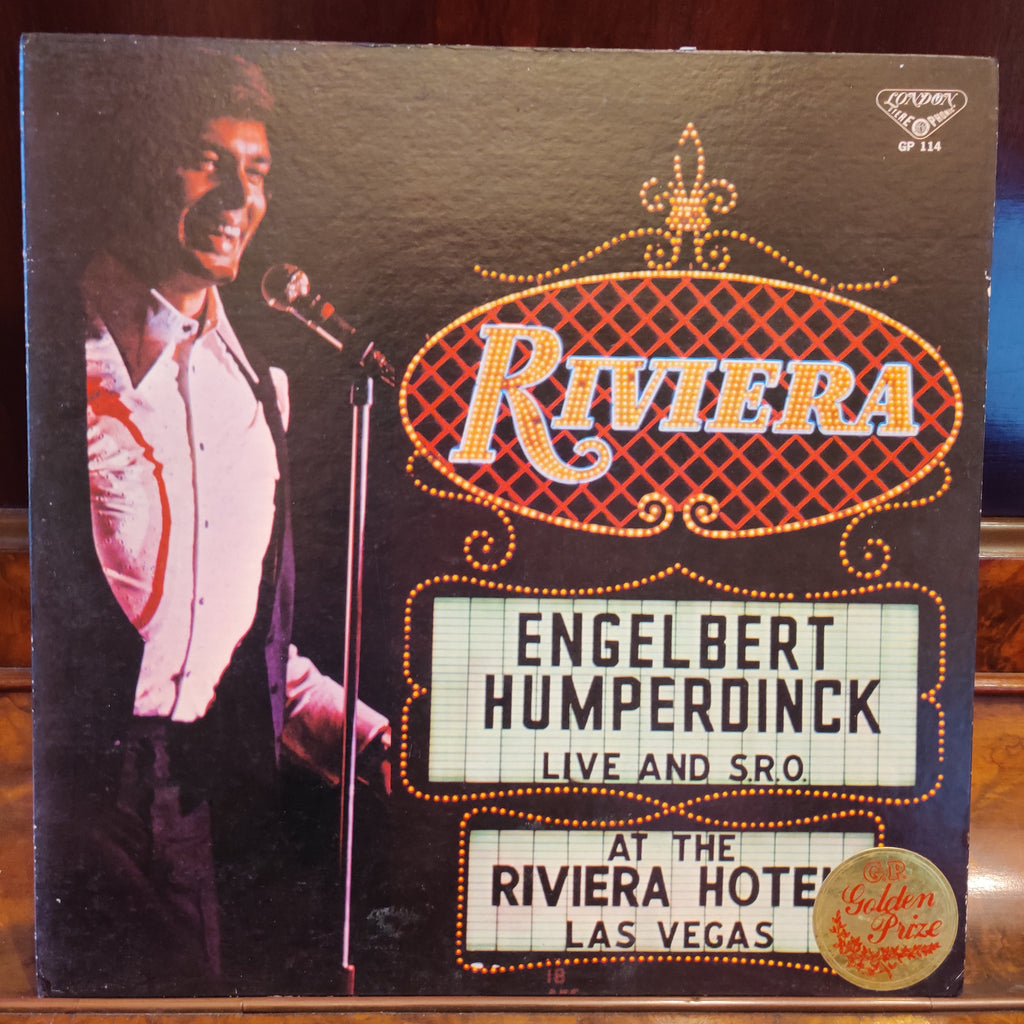Engelbert Humperdinck – Live And S.R.O. At The Riviera Hotel, Las Vegas (Used Vinyl - VG) TRC