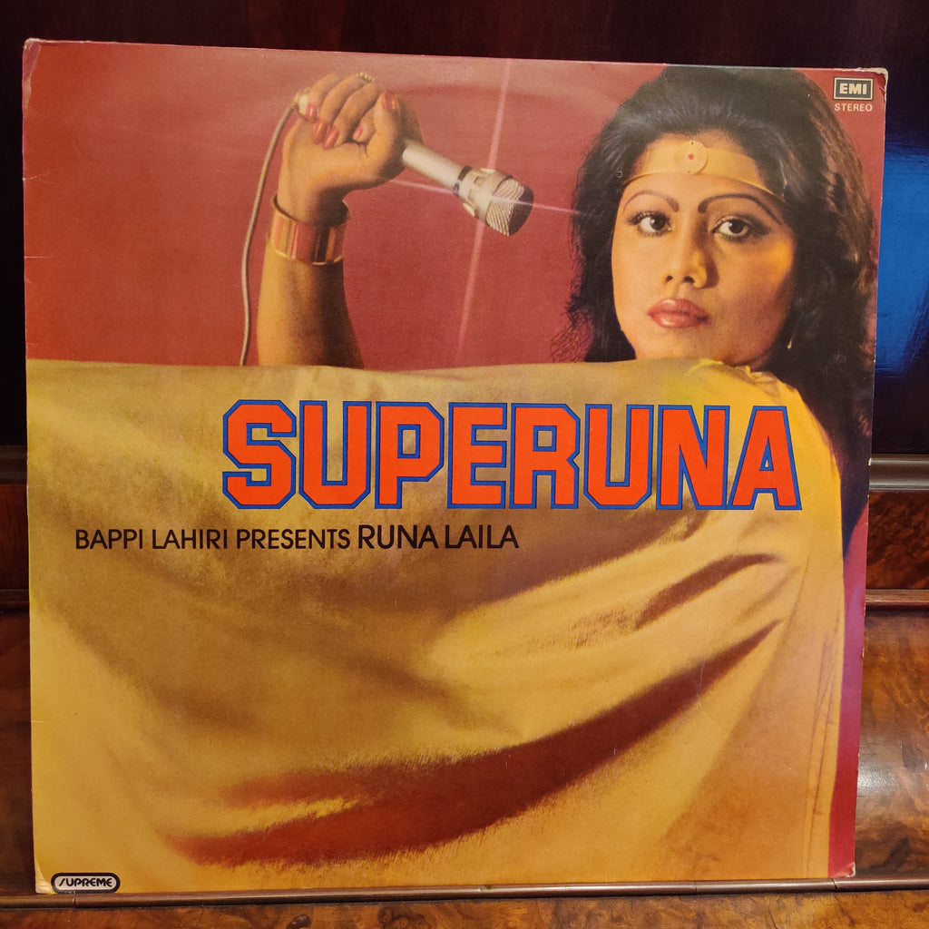 Bappi Lahiri Presents Runa Laila – Superuna (Used Vinyl - VG) TRC