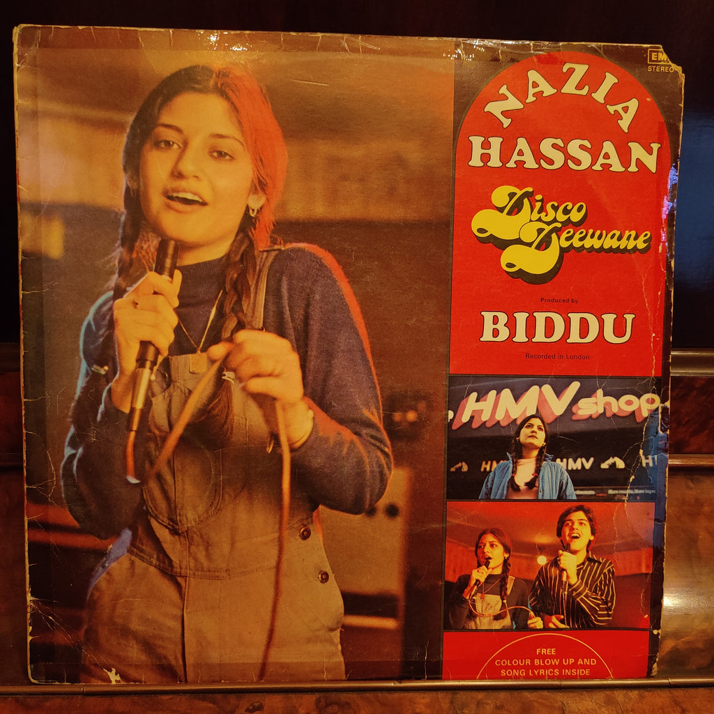 Nazia Hassan, Biddu – Disco Deewane (Used Vinyl - G) TRC