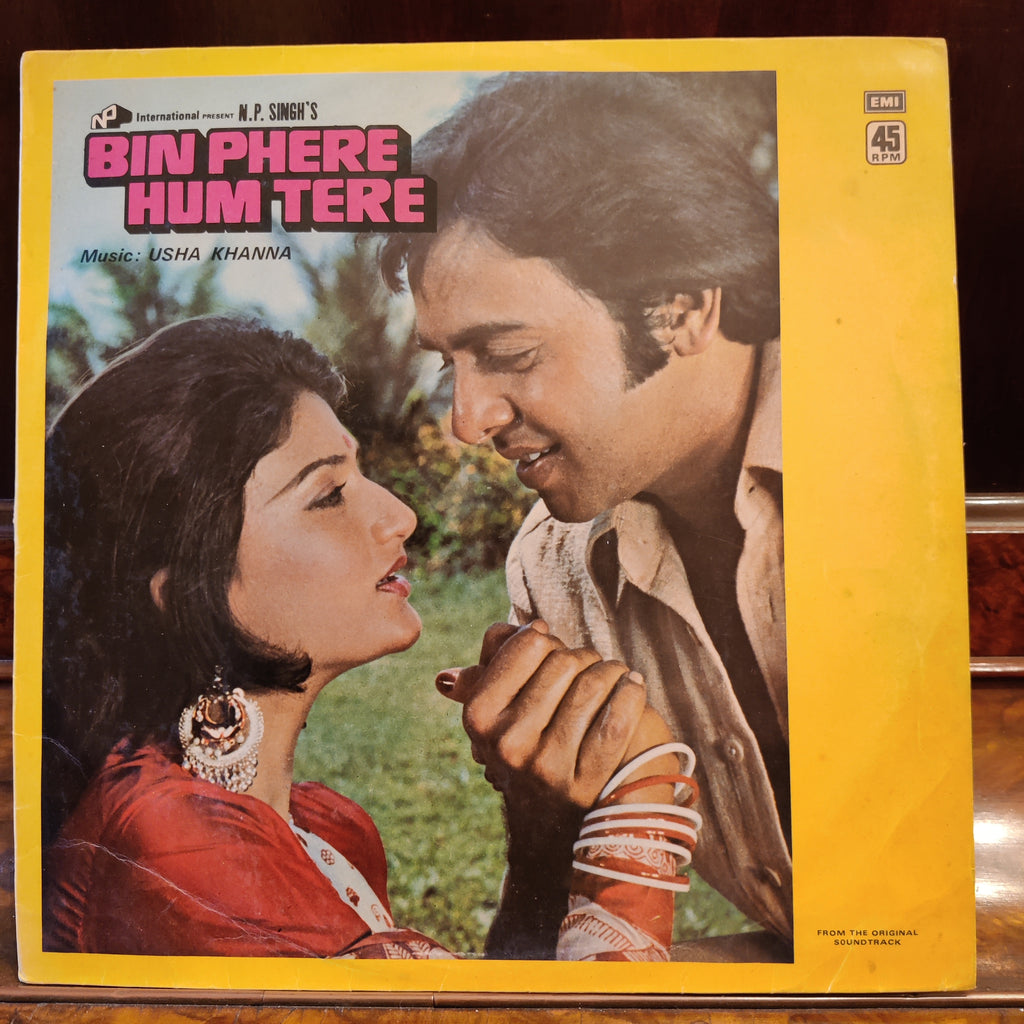 Usha Khanna – Bin Phere Hum Tere (Used Vinyl - VG) MT