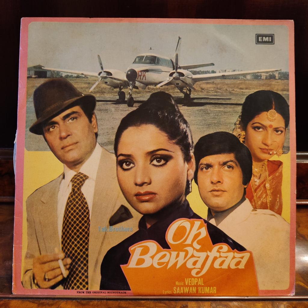 Vedpal, Saawan Kumar – Oh Bewafaa (Used Vinyl - VG) MT