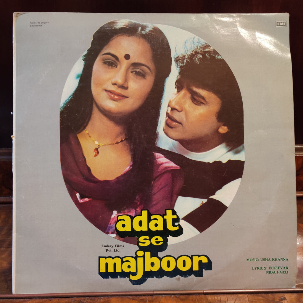 Usha Khanna – Adat Se Majboor (Used Vinyl - VG) MT