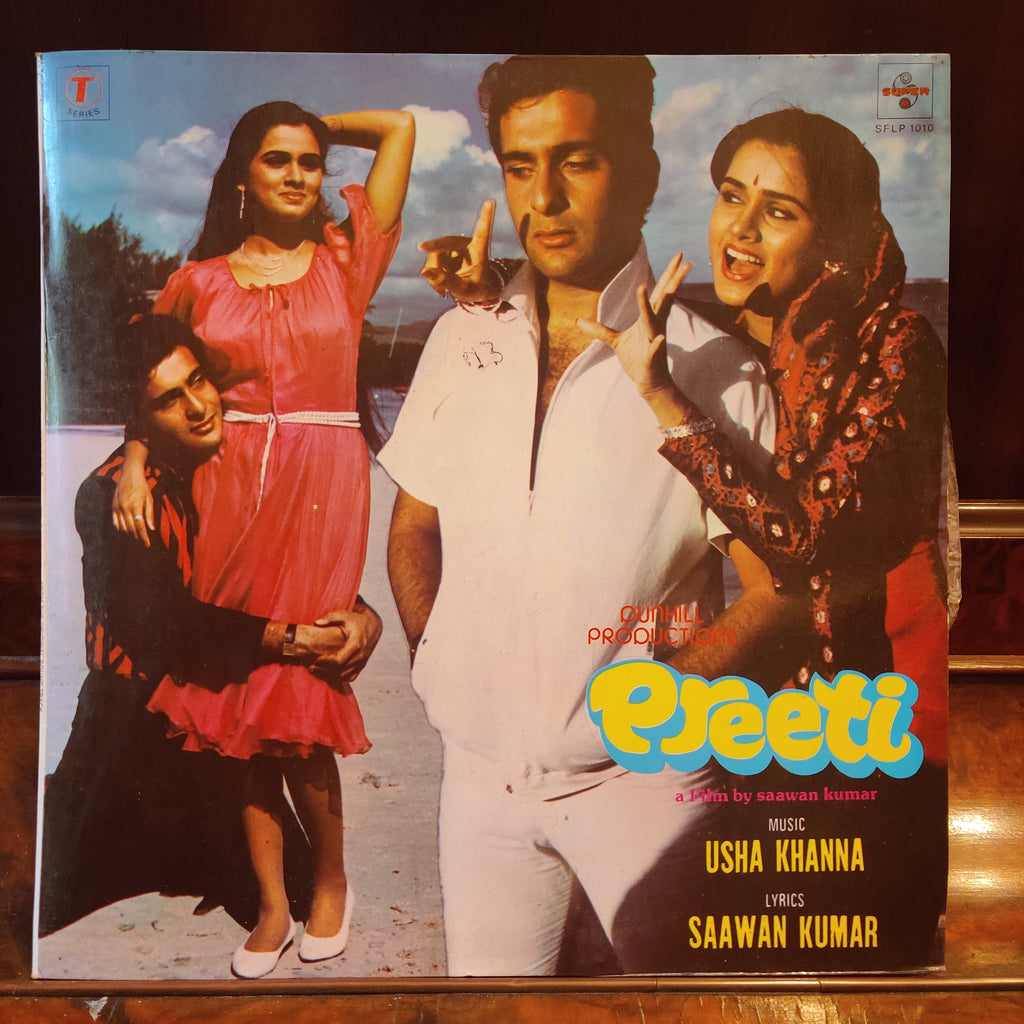 Usha Khanna, Saawan Kumar – Preeti (Used Vinyl - VG+) MT