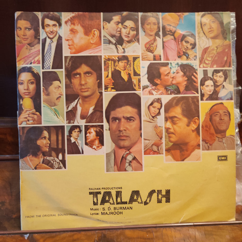 S. D. Burman, Majrooh – Talash (Used Vinyl - VG+) MT
