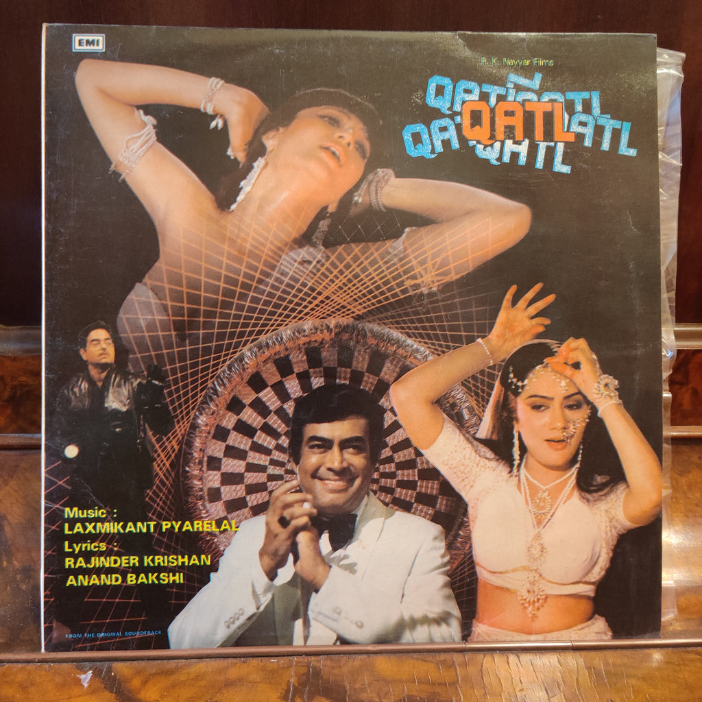 Laxmikant Pyarelal, Rajinder Krishan, Anand Bakshi – Qatl (Used Vinyl - VG+) MT