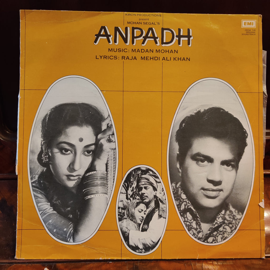 Madan Mohan, Raja Mehdi Ali Khan – Anpadh (Used Vinyl - VG) MT