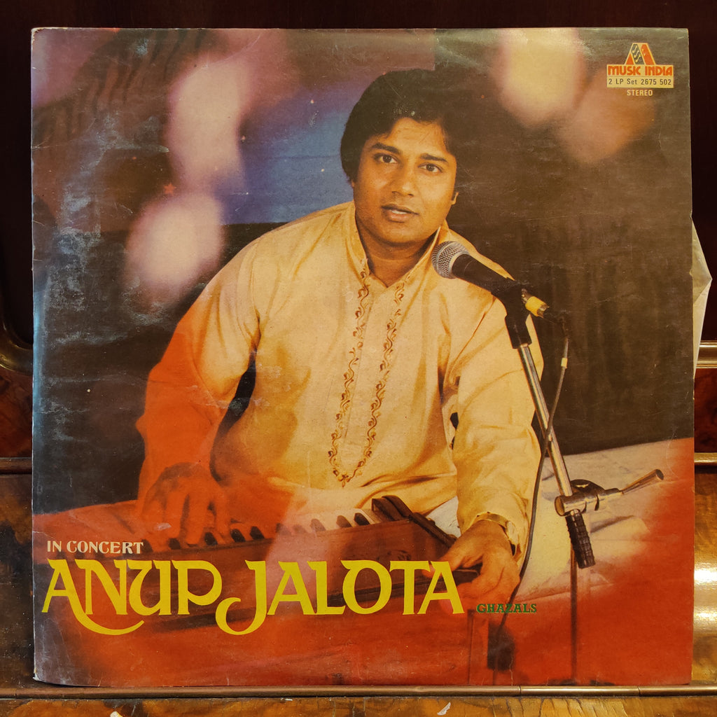 Anup Jalota – In Concert - Anup Jalota (Ghazals) (Used Vinyl - VG) MT