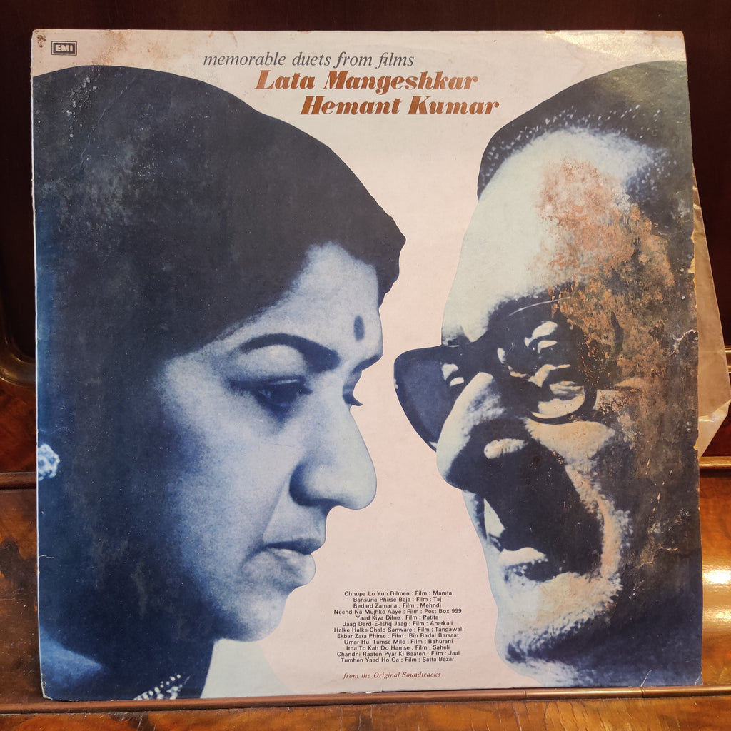 Lata Mangeshkar, Hemant Kumar – Memorable Duets From Films (Used Vinyl - VG) MT