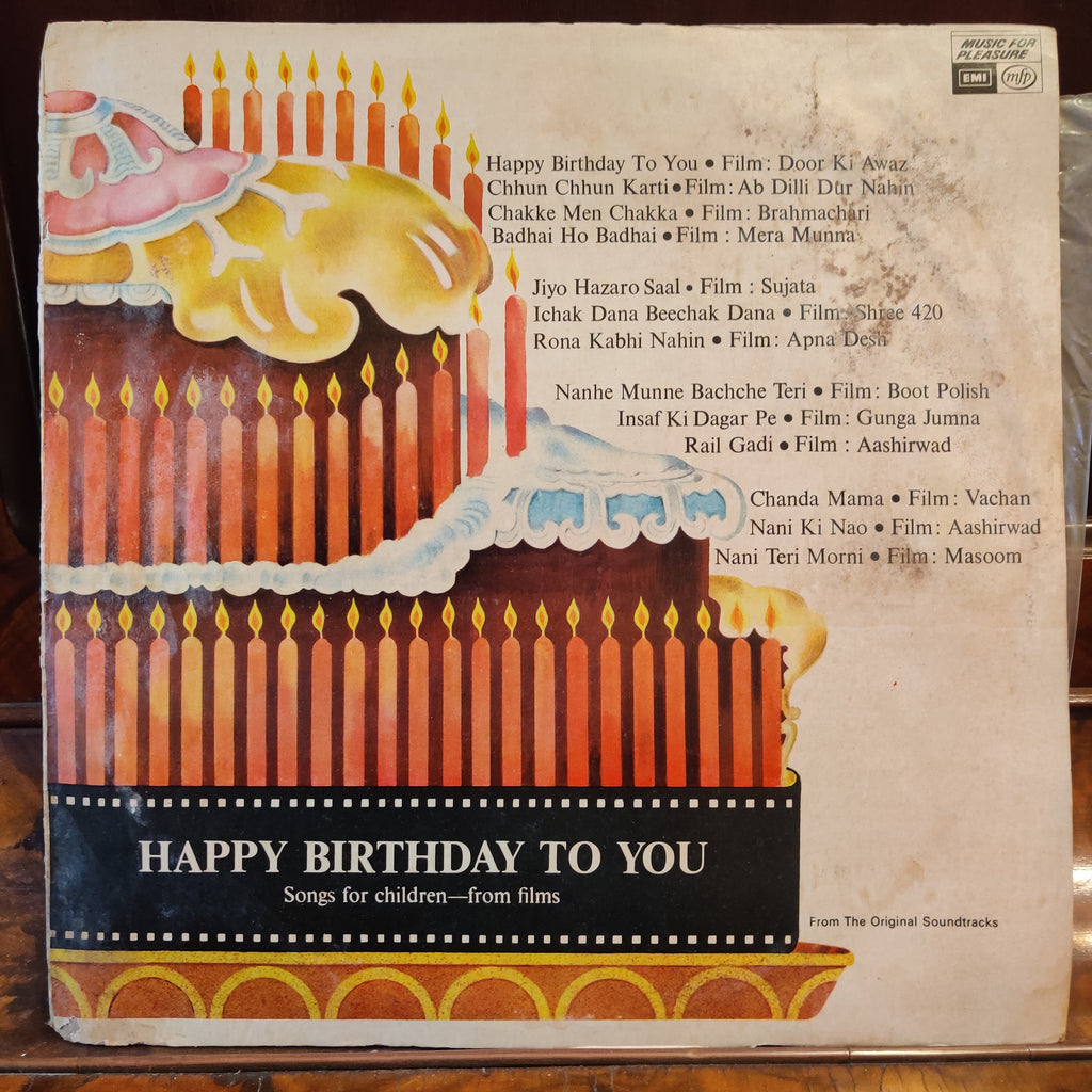 Various – Happy Birthday To You (Used Vinyl - VG) MT