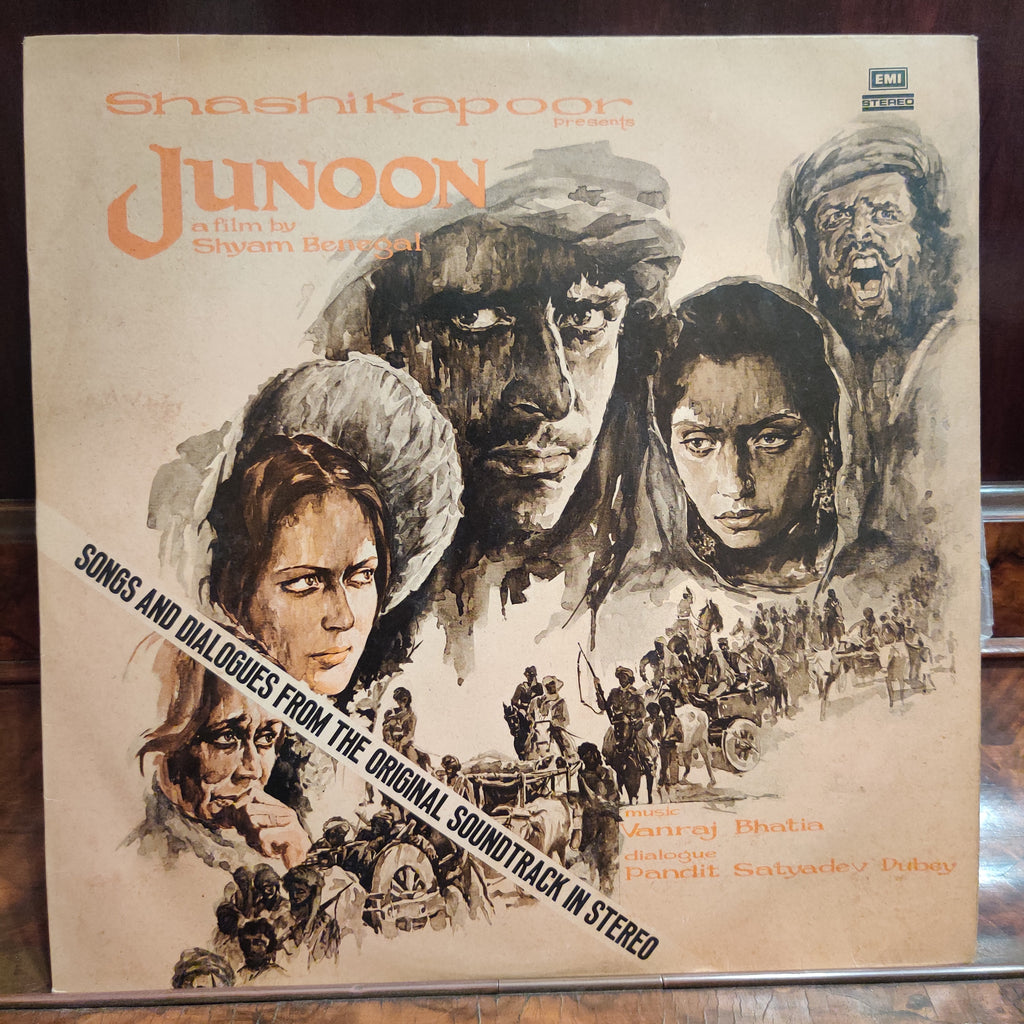 Vanraj Bhatia, Pandit Satyadev Dubey – Junoon (Used Vinyl - VG+) MT