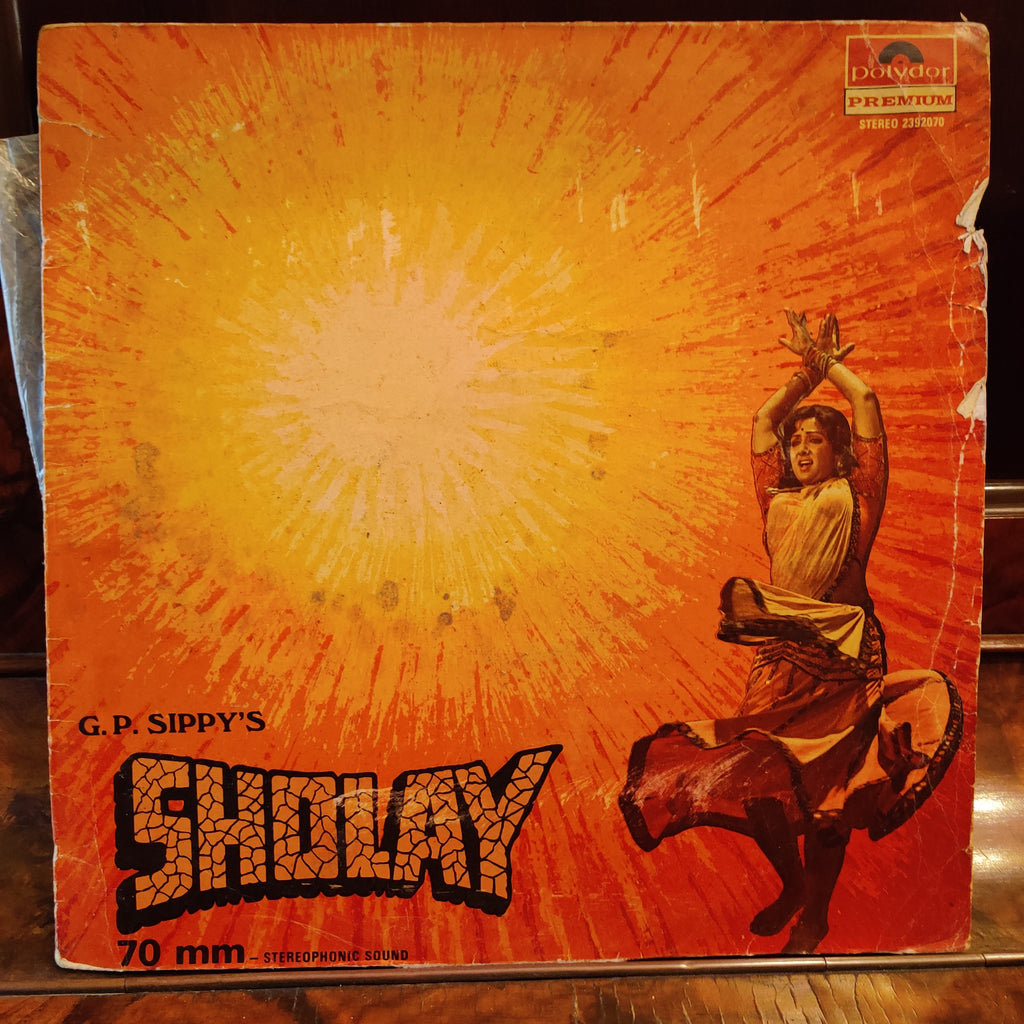 R. D. Burman – Sholay (Used Vinyl - G) MT