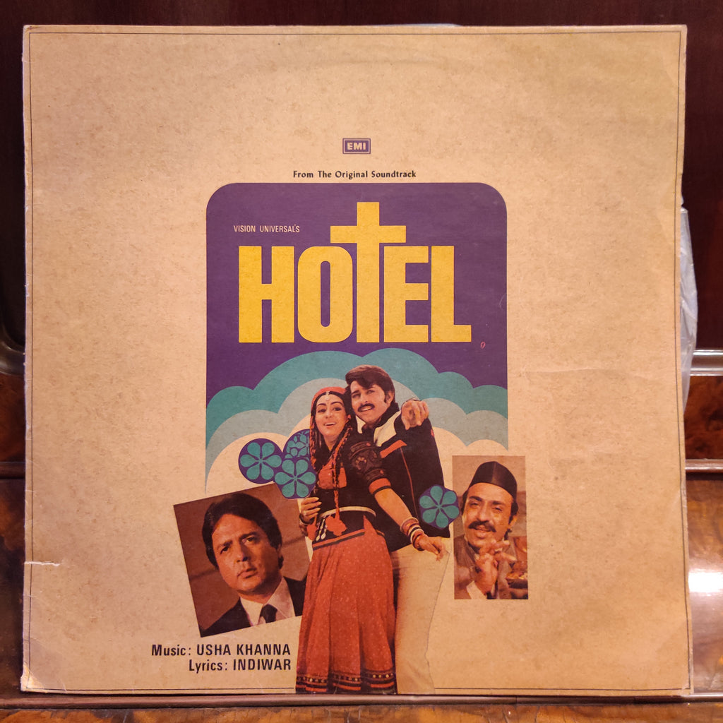 Usha Khanna – Hotel (Used Vinyl - G) MT