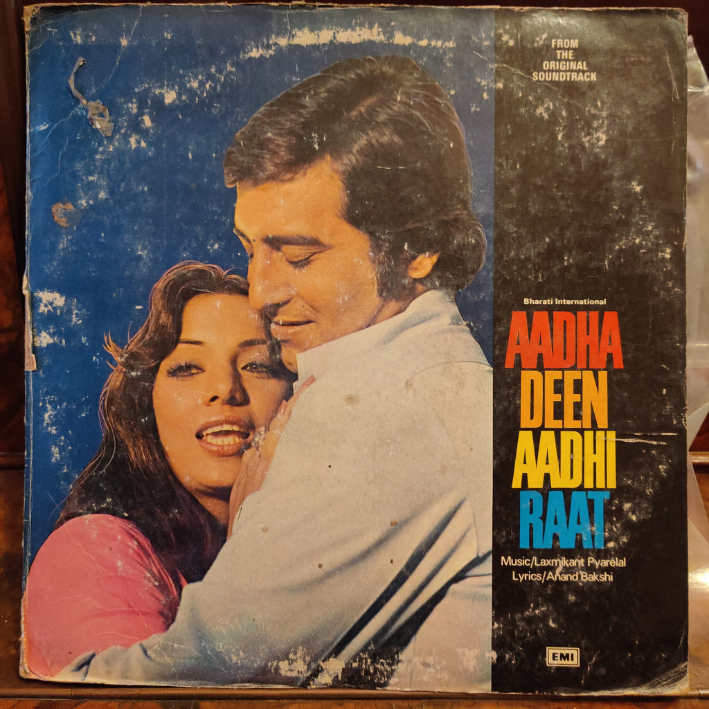 Laxmikant Pyarelal, Anand Bakshi – Aadha Deen Aadhi Raat (Used Vinyl - VG) MT