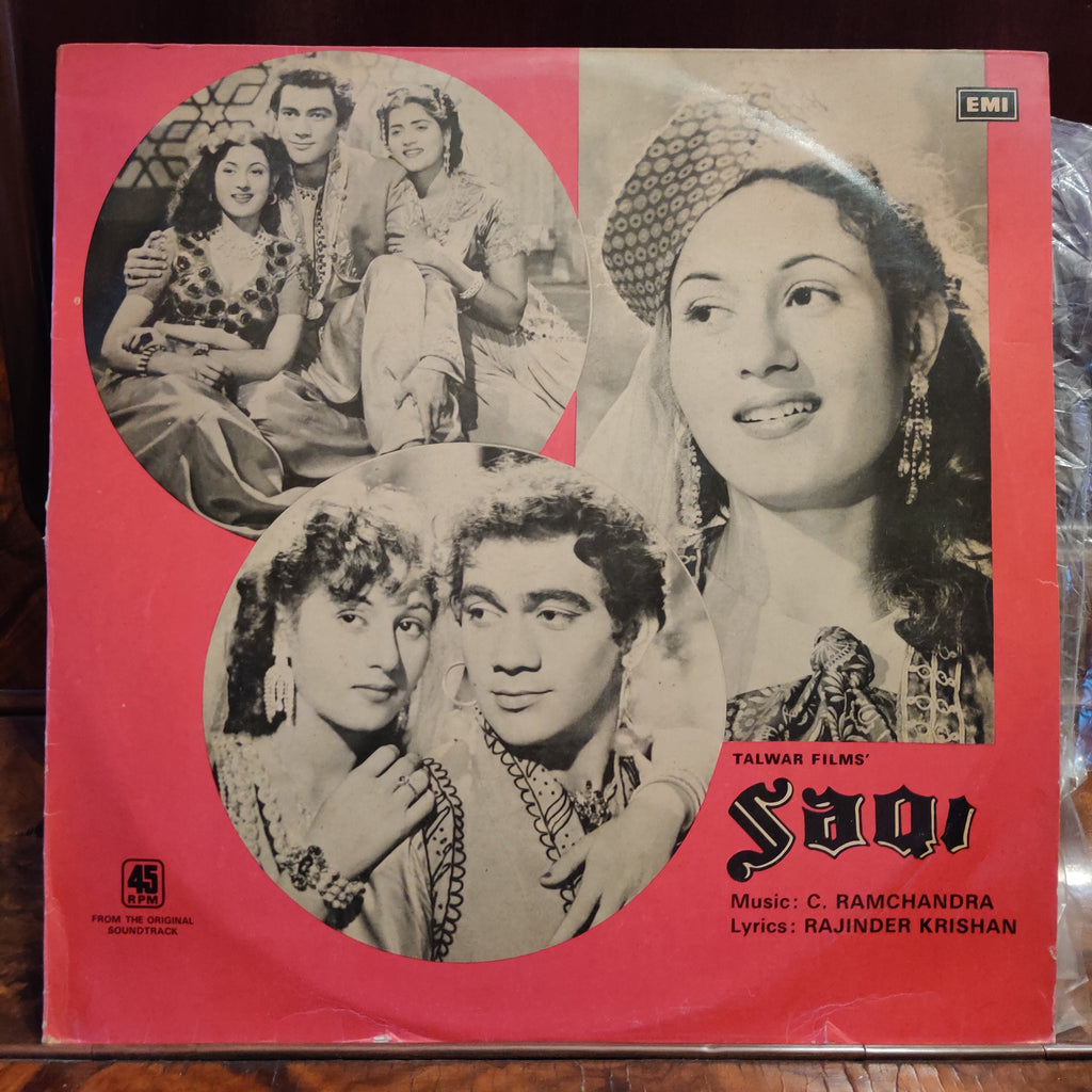 C. Ramchandra, Rajinder Krishan – Saqi (Used Vinyl - VG+) MT