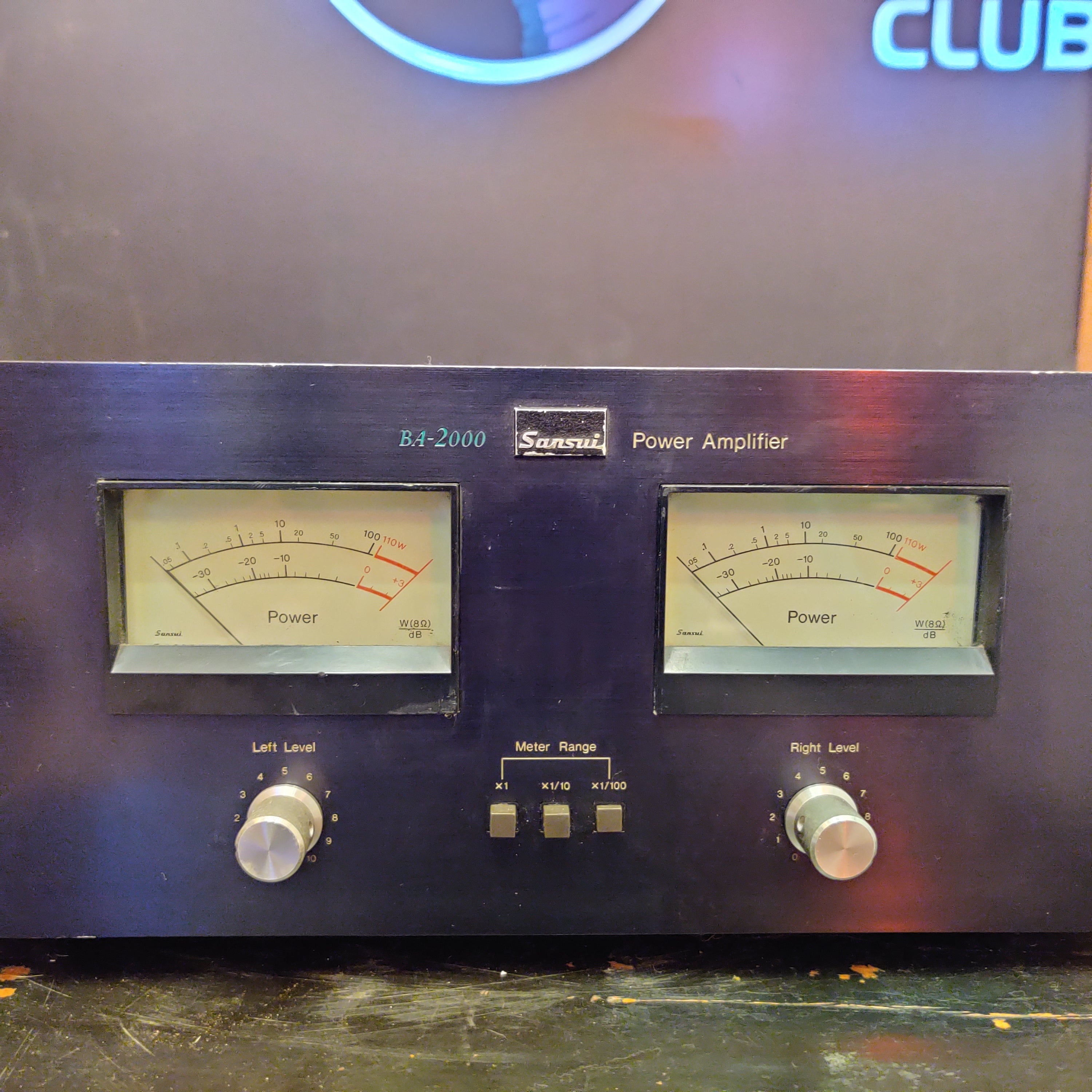 Sansui BA-2000 Power Amplifier (Slightly Used) & Sansui CA-2000 Pre-Amplifier (110 V) (Mint Condition) - Pre-Owned