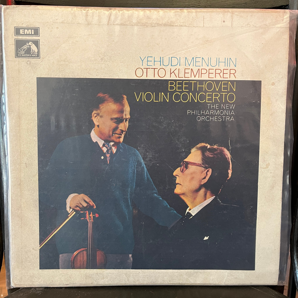 Beethoven - Menuhin, Klemperer, Das Neue Philharmonia Orchester London – Violinkonzert D-dur (Used Vinyl - G) MD Marketplace