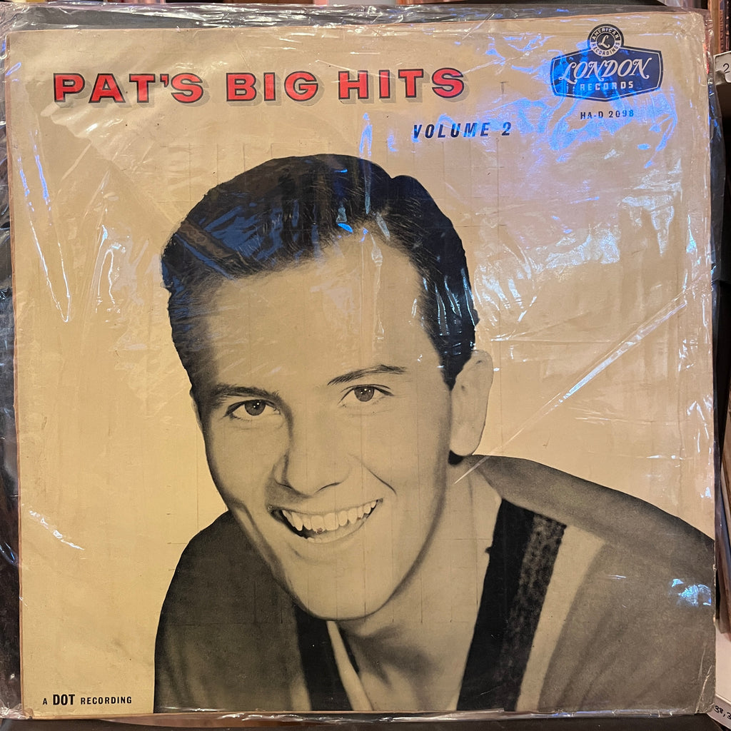 Pat Boone – Pat`s Big Hits Volume 2 (Used Vinyl - VG) MD Marketplace