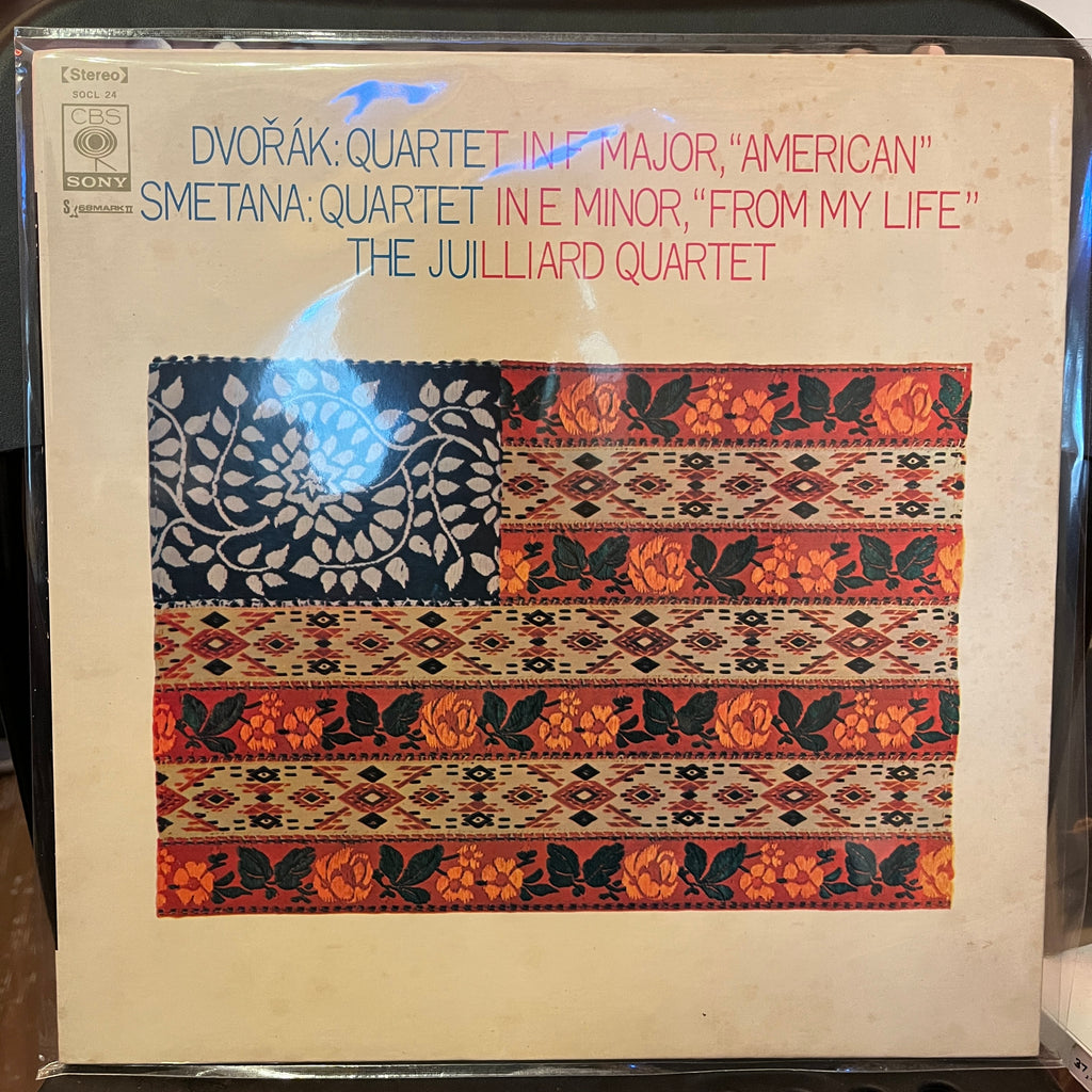 Dvořák, Smetana, The Juilliard Quartet – Quartet In F Major "American" / Quartet In E Minor "From My Life" (Used Vinyl - VG+) MD Marketplace