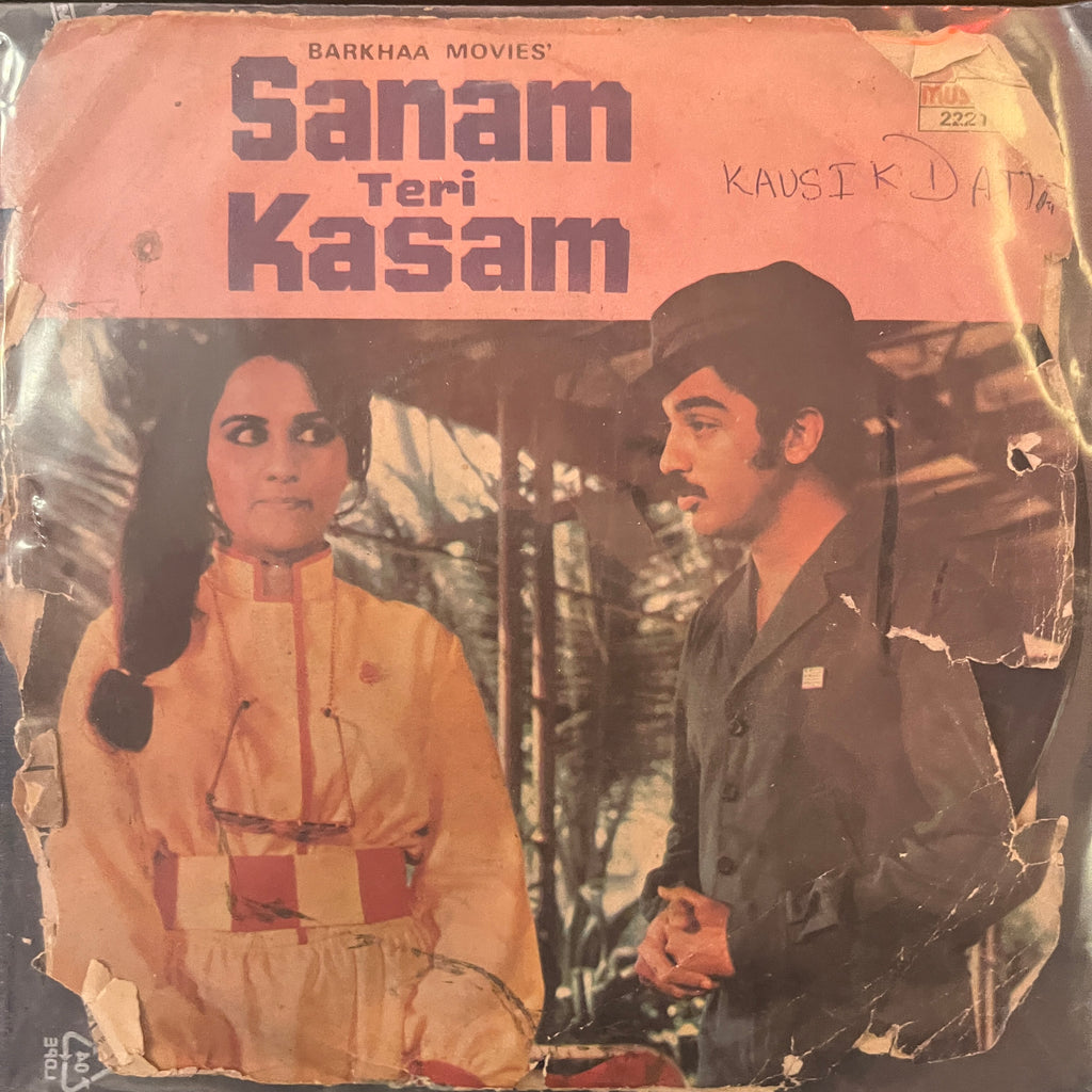 R. D. Burman / Asha Bhosle – Sanam Teri Kasam (Used Vinyl - G) (EP) TRC