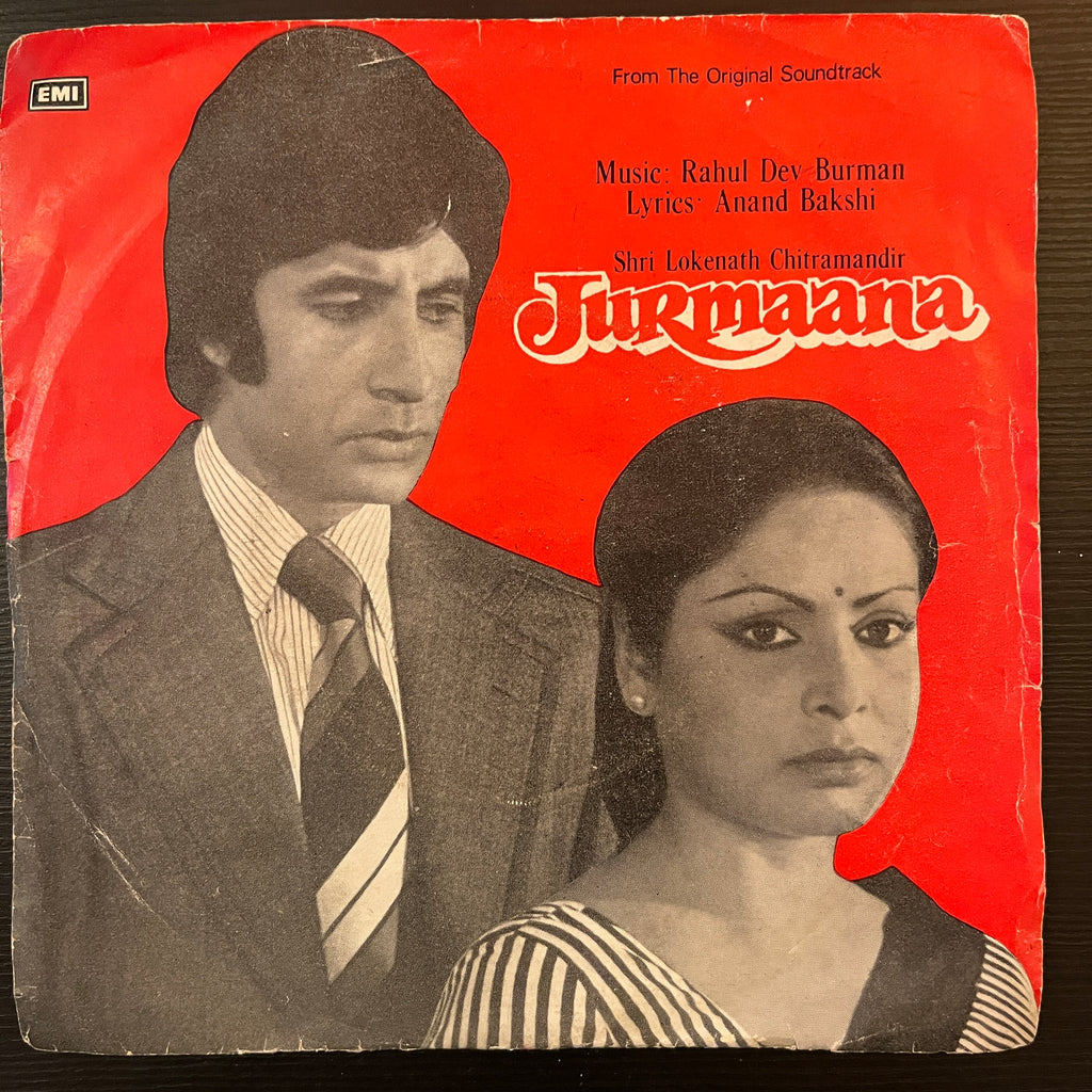Rahul Dev Burman, Anand Bakshi – Jurmaana (Used Vinyl - G) (EP) TRC