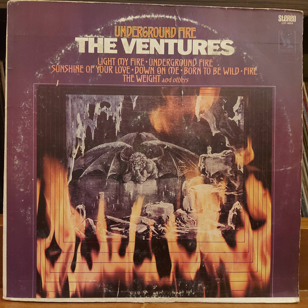 The Ventures – Underground Fire (Used Vinyl - VG+)