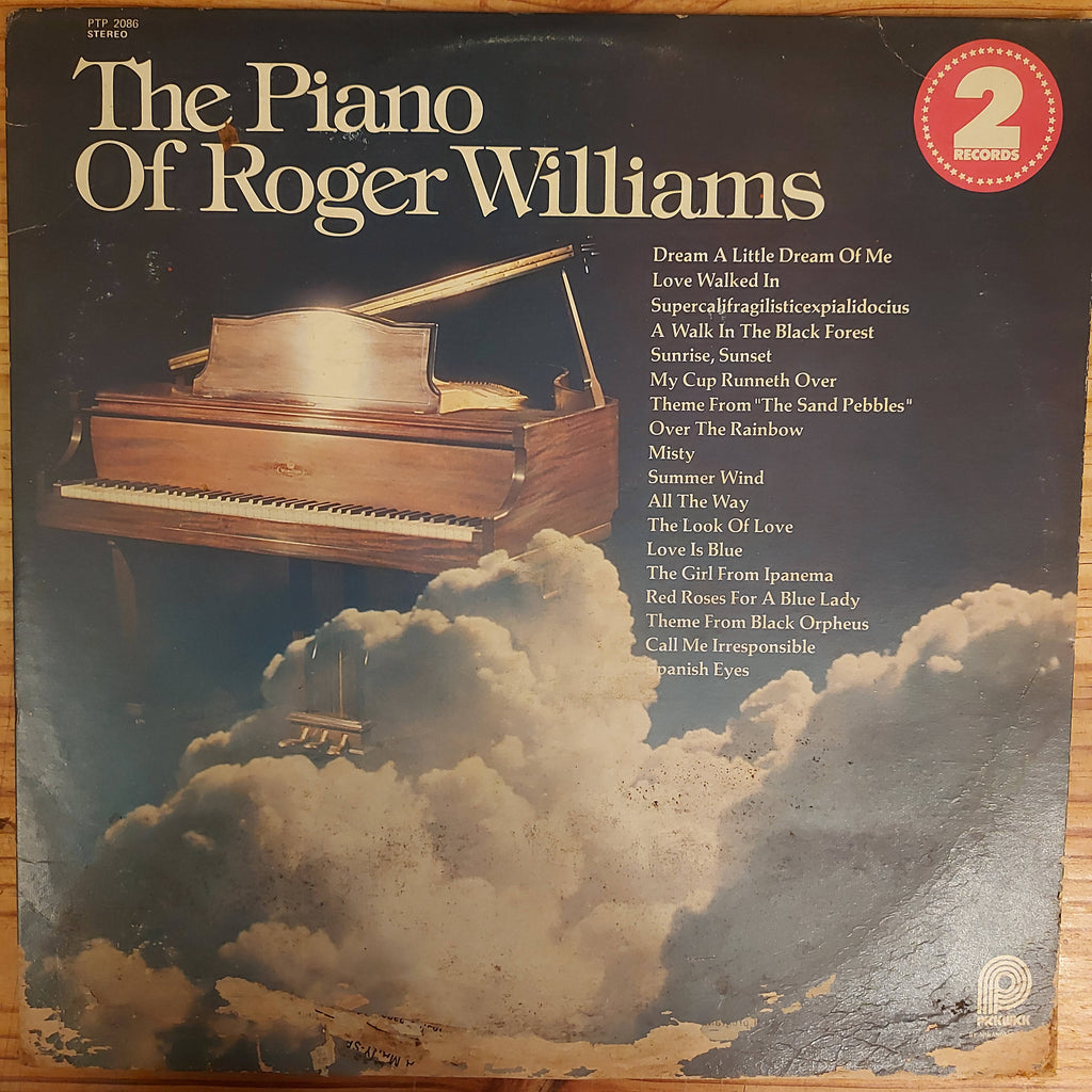 Roger Williams (2) – The Piano Of Roger Williams (Used Vinyl - G)