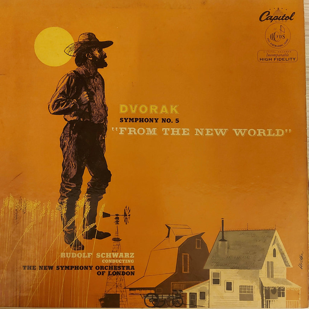 Dvorak, Rudolf Schwarz, The New Symphony Orchestra Of London – Symphony No. 5 "From The New World" (Used Vinyl - VG+)