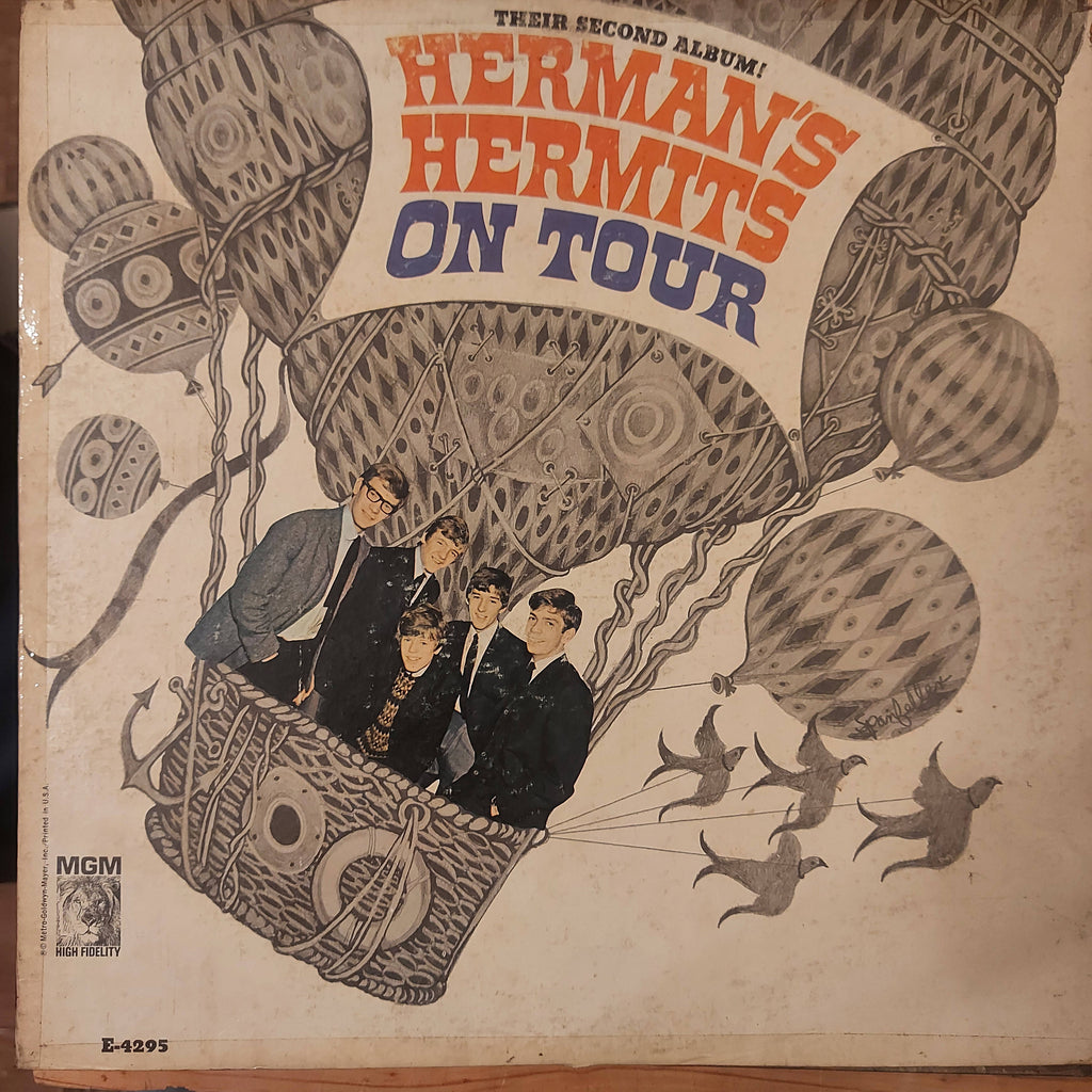 Herman's Hermits – Their Second Album! Herman's Hermits On Tour (Used Vinyl - VG)