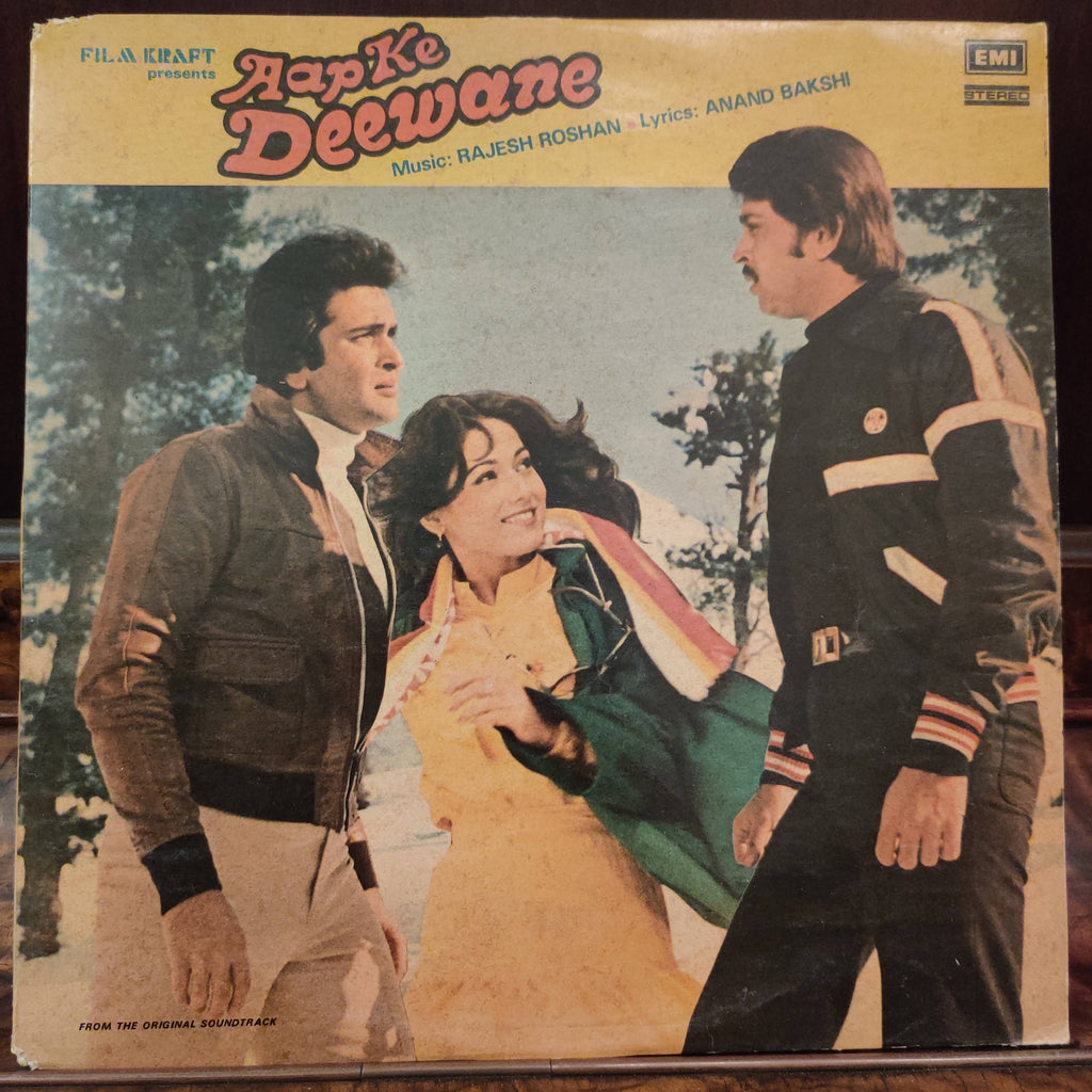 Rajesh Roshan, Anand Bakshi – Aap Ke Deewane (Used Vinyl - VG)