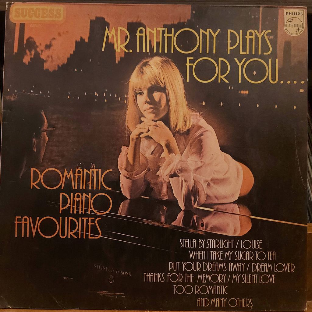 Mr. Anthony – Mr. Anthony Plays For You...Romantic Piano Favourites (Used Vinyl - VG)