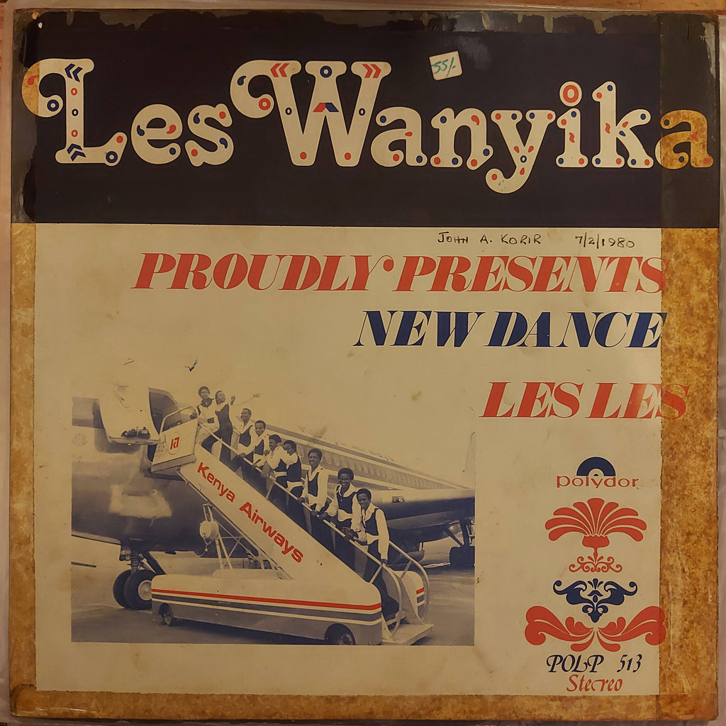 Les Wanyika – Proudly Presents New Dance "Les Les" (Used Vinyl - G) JS