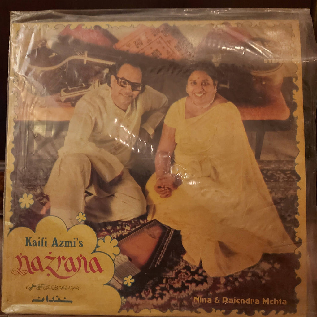 Nina & Rajendra Mehta – Kaifi Azmi's Nazrana (Used Vinyl - VG+)