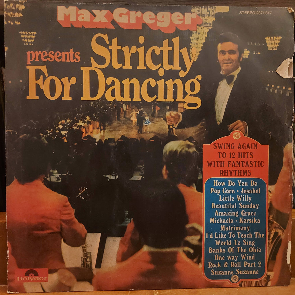 Max Greger – Strictly For Dancing (Used Vinyl - G)