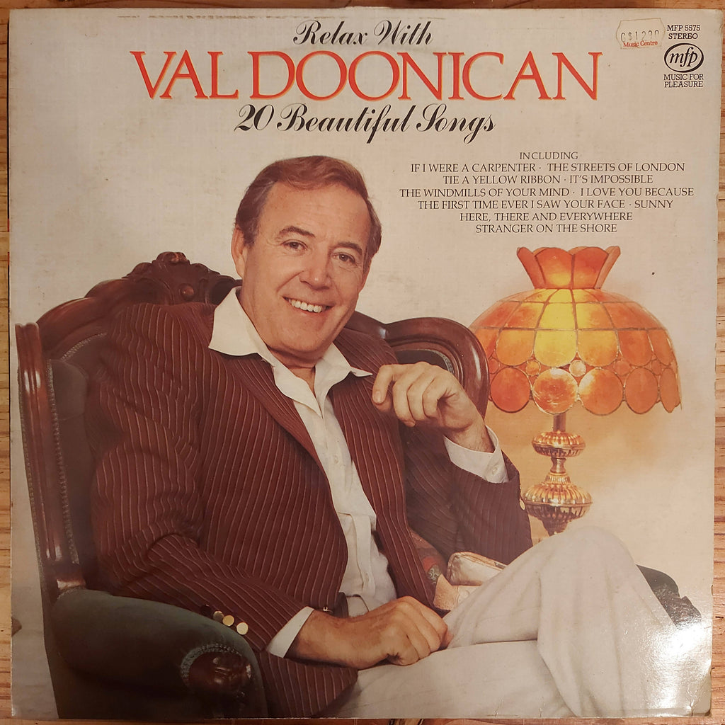 Val Doonican – Relax With Val Doonican - 20 Beautiful Songs (Used Vinyl - VG)