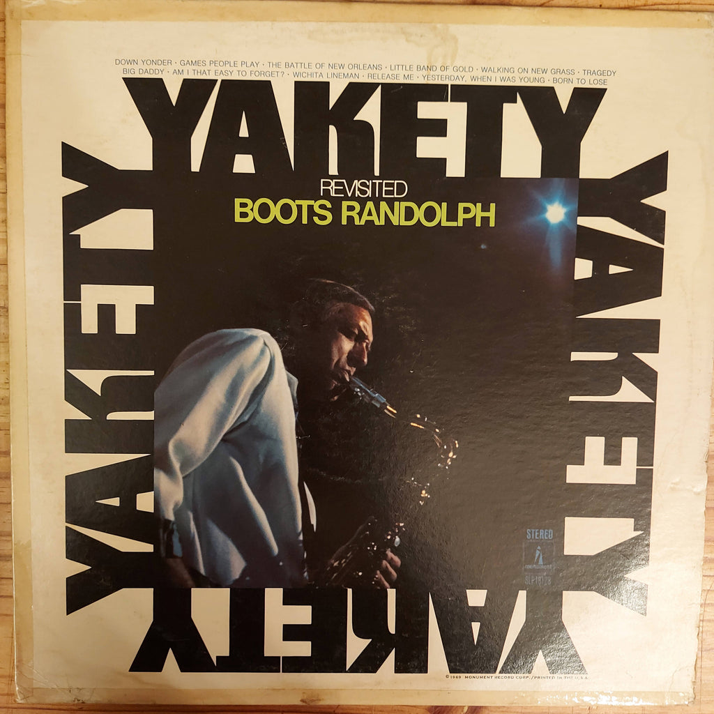 Boots Randolph – Yakety Revisited (Used Vinyl - VG)